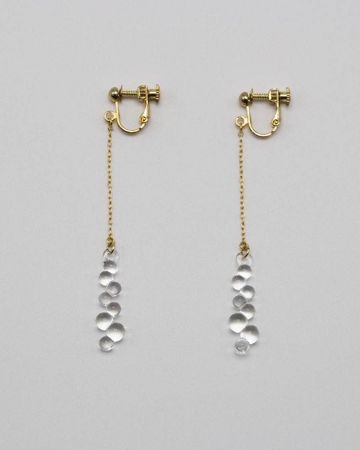 【ふるさと納税】＼選べる内容・セット／ HARIO アクセサリー グロス シリーズ イヤリング ピアス ネックレス ［HAW-G-002P］［HAW-G-P-K10］［HAW-G-001N］［HAW-G-003E］ | 耐熱 ガラス アクセサリー ハリオ _BD92 _BD93 _BD94 _DL07 _DL08 _FM50 - 画像3