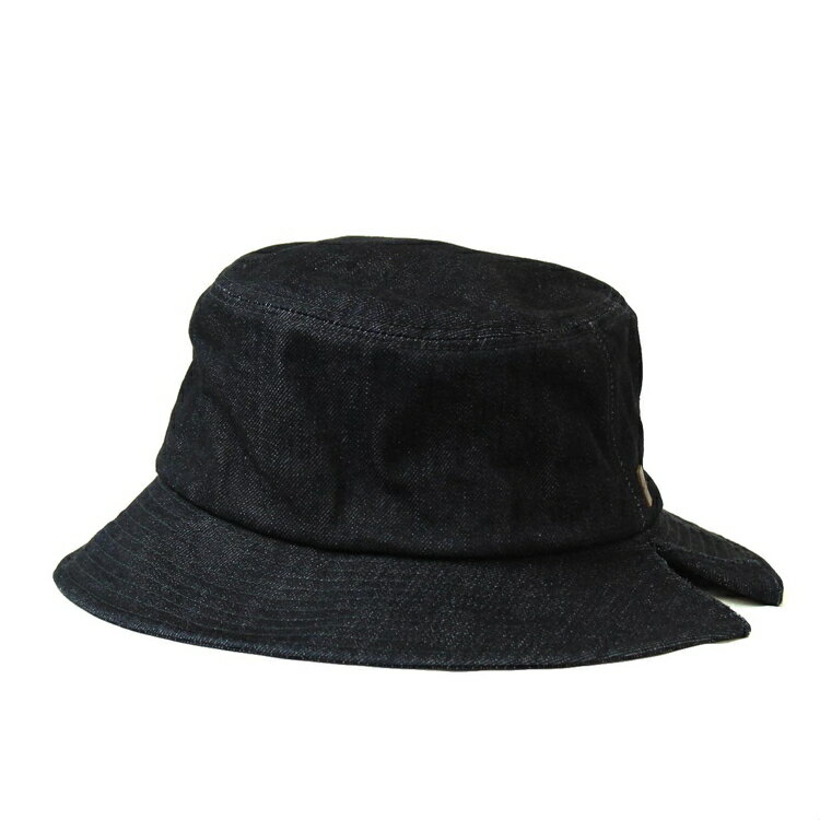 【ふるさと納税】職人技が光るこだわりのデニムバケットハット｜帽子 ぼうし デニム バケットハット 藍 生成 灰黒 おしゃれ ギフト 贈答 贈り物 プレゼント お祝い ご褒美 男性女性 春 夏 秋 冬 日よけ バケハ 綿100％ ※2025年4月上旬頃より順次発送予定_FS07 サムネイル2