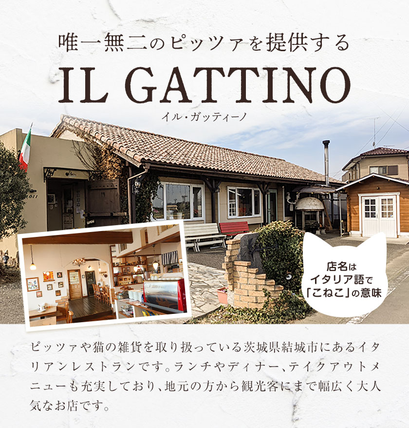 【ふるさと納税】食事券 ギフトカード 3000円分 イル・ガッティーノ《90日以内に出荷予定(土日祝除く)》 茨城県 結城市 ピザ pizza パスタ イタリアン お食事券 チケット お食事券・チケット サムネイル3