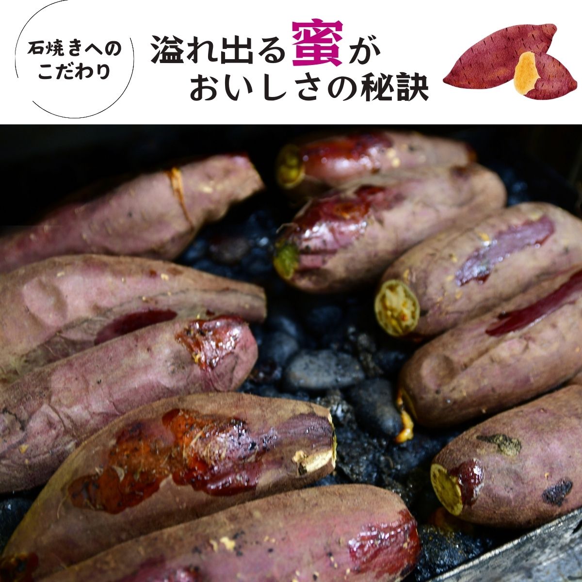 【ふるさと納税】＼数量限定／＜訳あり＞ しっとりなめらか シルクスイートの冷凍石焼き芋3kg | やきいも 焼き芋 焼いも 冷凍焼き芋 スイーツ 小分け ギフト プレゼント 無添加 さつまいも サツマイモ お芋 いも 野菜おやつ 干し芋 完熟 熟成 冷やし焼き芋 茨城県 龍ケ崎市 - 画像3