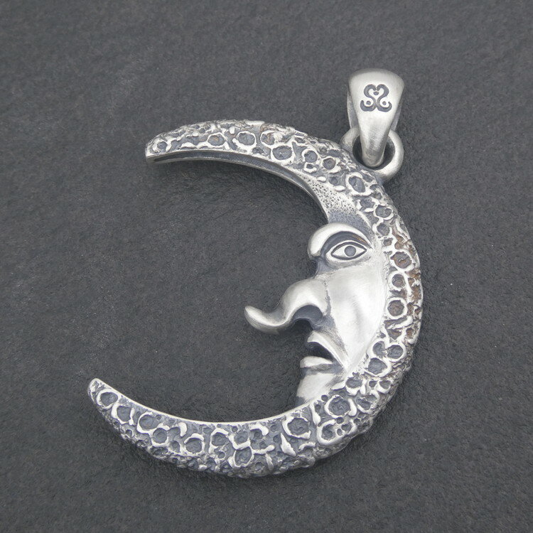 【ふるさと納税】Large moon pendant (silver) サムネイル2