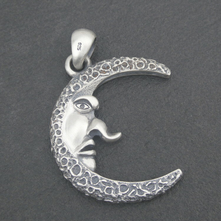 【ふるさと納税】Large moon pendant (silver) サムネイル3