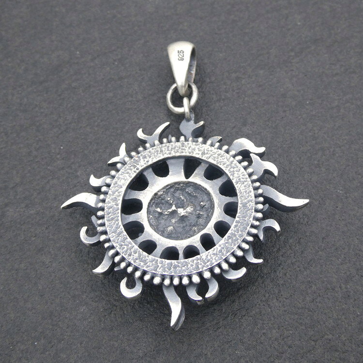 【ふるさと納税】God sun pendant (silver) サムネイル2