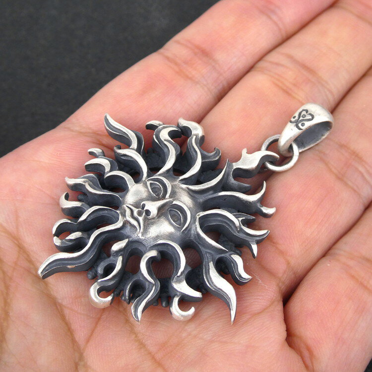 【ふるさと納税】God sun pendant (silver) サムネイル3