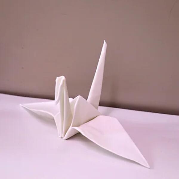 プッチペット 白鶴 メガネ拭き クリーナー クリーニングクロス レンズクリーナー 液晶 めがね拭き アニマル 動物 鳥 グッズ プチギフト プレゼント 贈り物 お祝い