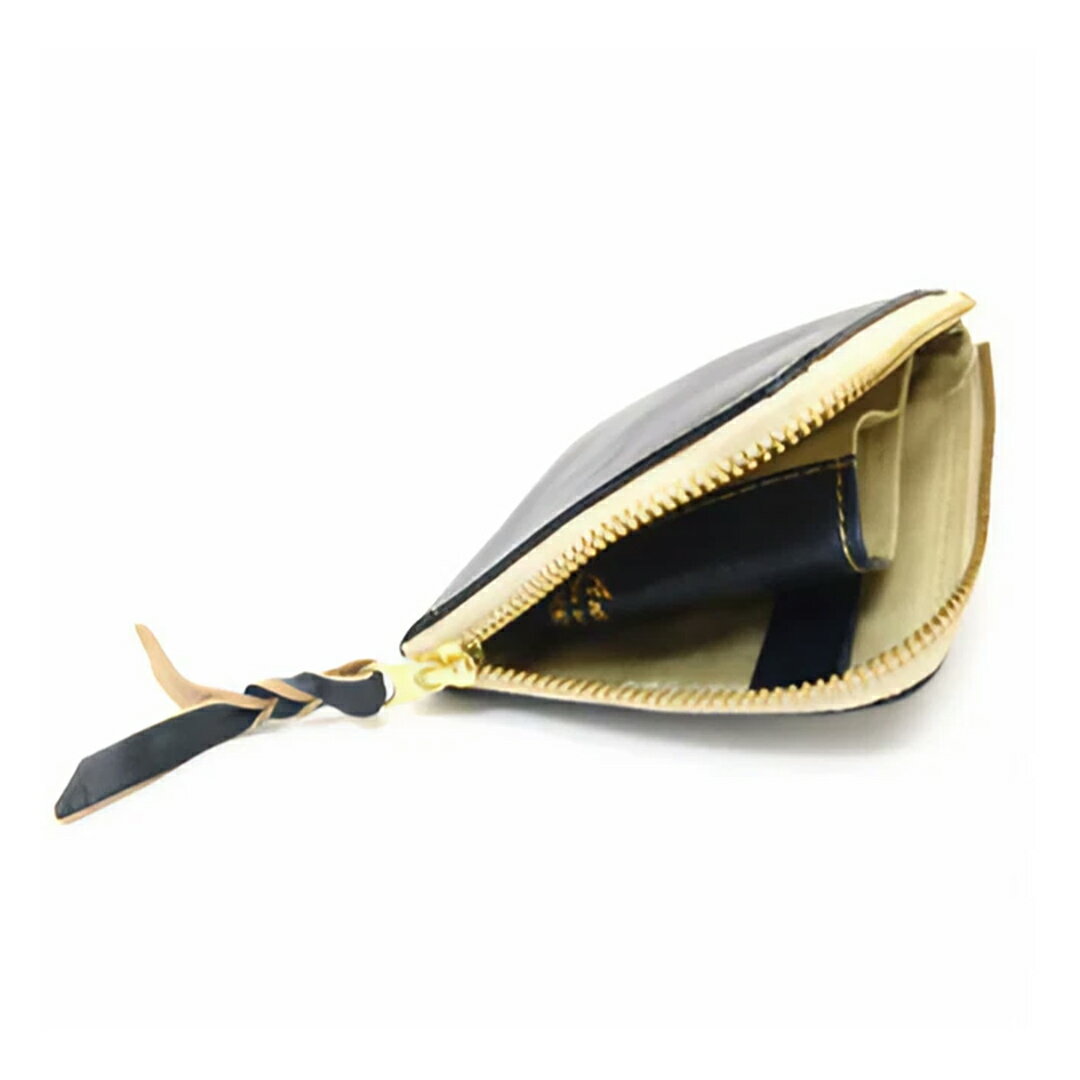 【ふるさと納税】《サイフ工房ANDOU》L型ファスナー 小銭入れ （カラー：ネイビーブルー） 財布 さいふ ウォレット コインケース ミニ財布 コンパクト ミニ 日本製 贈り物 ギフト プレゼント 記念日 誕生日 メンズ レディース ユニセックス 男女兼用 おそろい 革小物 革製品 サムネイル2