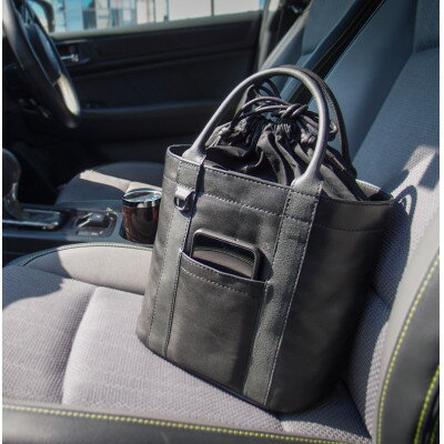 【ふるさと納税】Ciwau leathers 【鬼灯 Ho-zuki】トートバッグ 炭焼ブラック【1490260】 サムネイル3