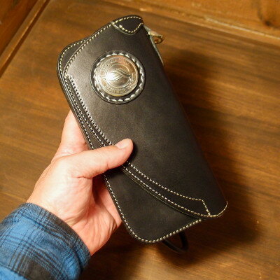 【ふるさと納税】ラフテール【デュラブル　 ロングウォレット　B-type】BK　　【1582873】 サムネイル2