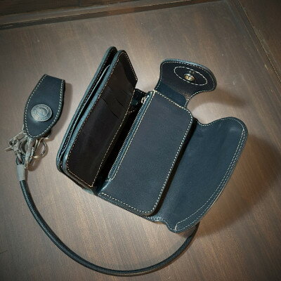 【ふるさと納税】ラフテール【デュラブル　 ミドルウォレット　A-type】BK　　CW-SHE-DU-BK-A-M【1582972】 サムネイル3