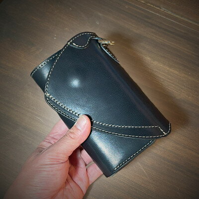 【ふるさと納税】ラフテール【デュラブル　 ミドルウォレット　C-type】BK　　CW-SHE-DU-BK-C-M【1582995】 サムネイル2