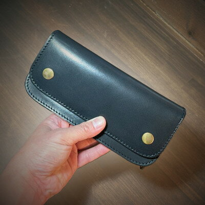 【ふるさと納税】ラフテール【トラッカー　ロングウォレット】BK　　CW-TR-BK-L【1584840】 サムネイル2