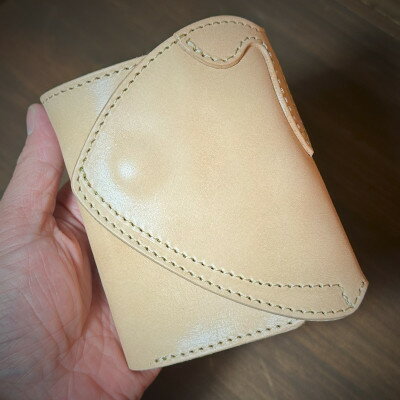 【ふるさと納税】ラフテール【デュラブル　ショートウォレット　プレーン】NA　CW-SHE-DU-NA-P-S【1613898】 サムネイル2