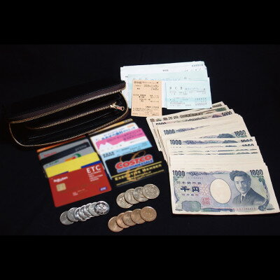 【ふるさと納税】ラフテール【ロングZIPウォレットURBAN GRAIN】ダークブラウン　CW-UG-BKDB-LZ【1618835】 サムネイル2