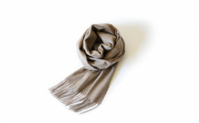 【ふるさと納税】Made in Japanカシミヤストール50cm幅（ベージュ）カシミヤ100% RF98-NT　【ファッション小物・カシミヤストール・カシミヤ】 サムネイル3