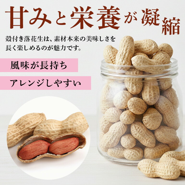 【ふるさと納税】煎り落花生 250g×5袋 1250g 落花生 素煎り たっぷり 粒ぞろい こだわり 厳選原料使用 さや煎り落花生 ピーナッツ 薄皮付 おつまみ 健康 らっかせい 殻付き煎り落花生 煎り落花生 茨城県産 那珂市産 国産 ラッカセイ お茶請け 煎りたて 送料無料 - 画像2