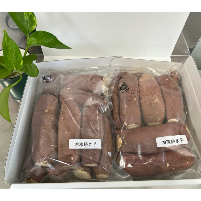 【ふるさと納税】坂東市産　冷凍焼きいも　紅はるか2kg／さつまいも サツマイモ 焼き芋 しっとり 送料無料 茨城県 No.528 - 画像2