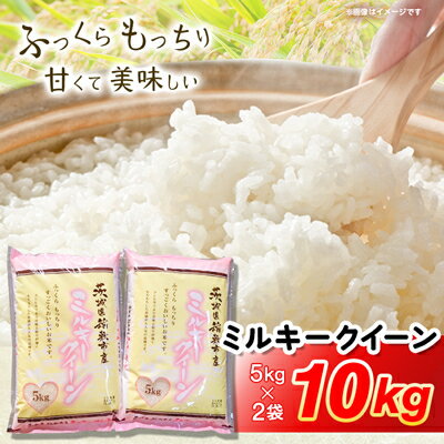 新米【令和7年産】ミルキークイーンのふるさと『稲敷市』からふっくらもっちりミルキークイーン10kg_ 米 こめ お米 精米 精白米 白米 ミルキークイーン ブランド米 人気 おすすめ 送料無料 贈答【配送不可地域：離島・沖縄県】【1083437】