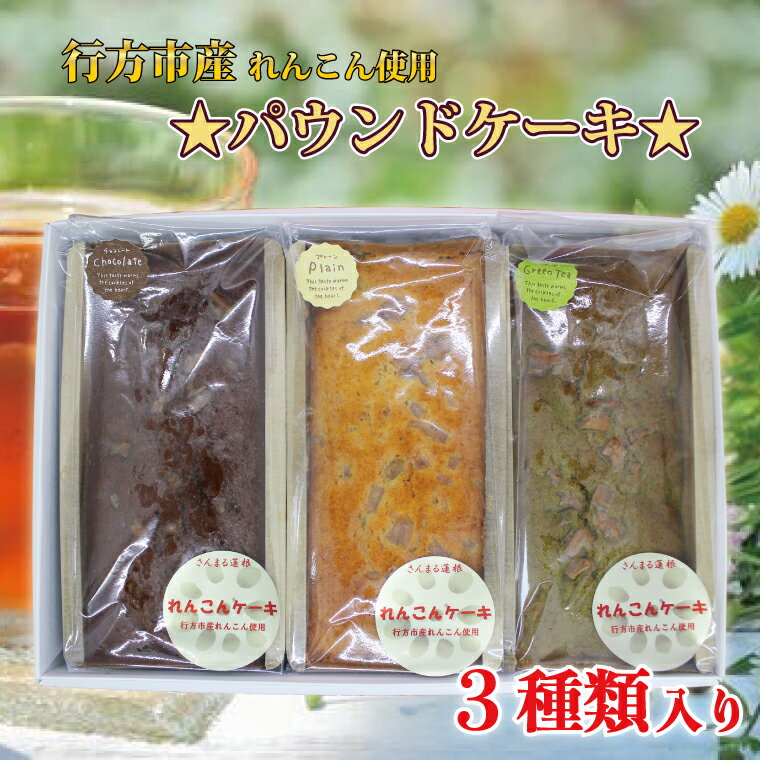 れんこん農家青年が作る★パウンドケーキ★ | DV-1