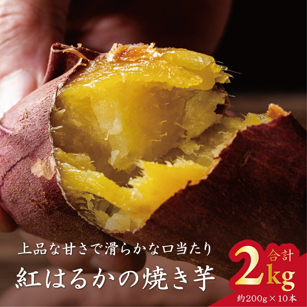 ★ふるさと納税限定★Ms.YAKIIMO　紅はるかの焼き芋　2kg(10本)(AP-9)