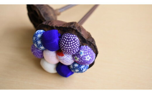 【ふるさと納税】大賀ハスの実や花を使って手作りしました！ハスセット8点（CL-3） サムネイル2