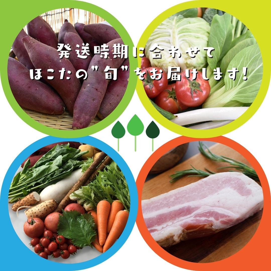 【ふるさと納税】＼選べる発送回数／ 旬を産地直送「旬菜館オリジナル【 野菜 （8〜10品）と 加工品 （2〜3品）】セット」届くまでのお楽しみ♪ - 画像2