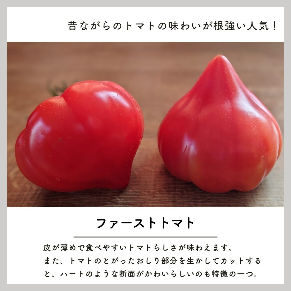 【ふるさと納税】大玉トマト ファーストトマト 2kg - 画像2