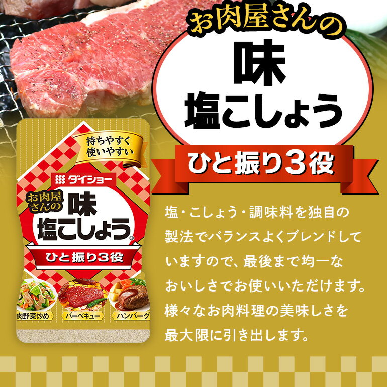 【ふるさと納税】ダイショー 塩こしょう・焼肉のたれ 詰め合わせ セット 塩こしょう 焼肉のたれ 詰合せ 塩コショウ 塩 こしょう しお コショウ 焼肉 たれ 焼き肉のたれ 調味料 焼肉通り 詰め合わせセット 茨城県 小美玉市 47-CN サムネイル3