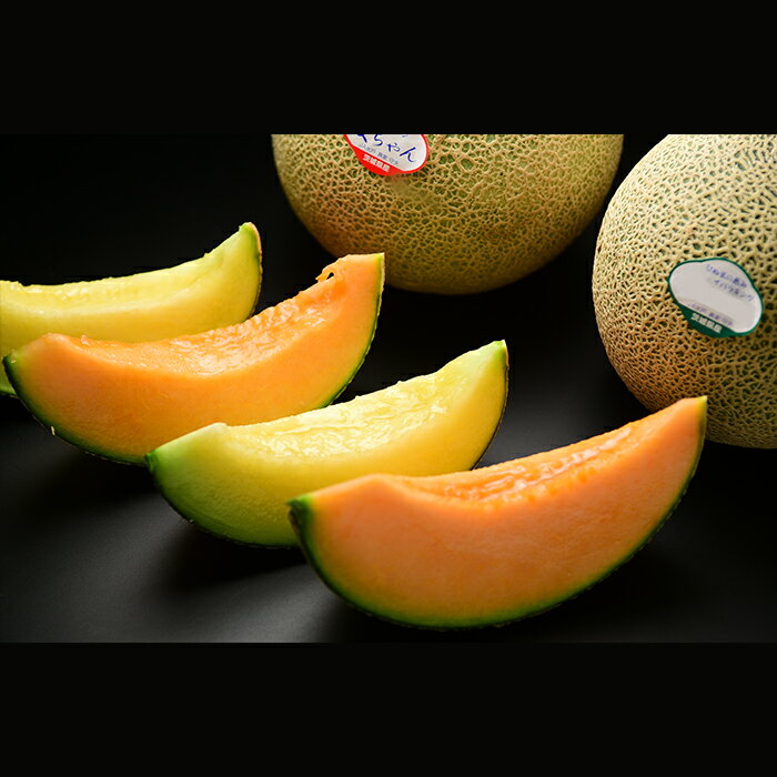 【ふるさと納税】フルーツ 先行予約 メロン めろん 茨城 秀品 食べ比べ 214茨城県JA水戸産メロン【秀品】大玉2玉ミックス(2.5kg)【2026年5月中旬頃より発送予定】 サムネイル2