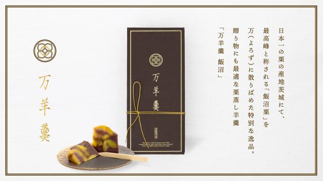 ようかん 高級 和菓子 数量限定 飯沼栗 栗 くり 278 万羊羹 飯沼