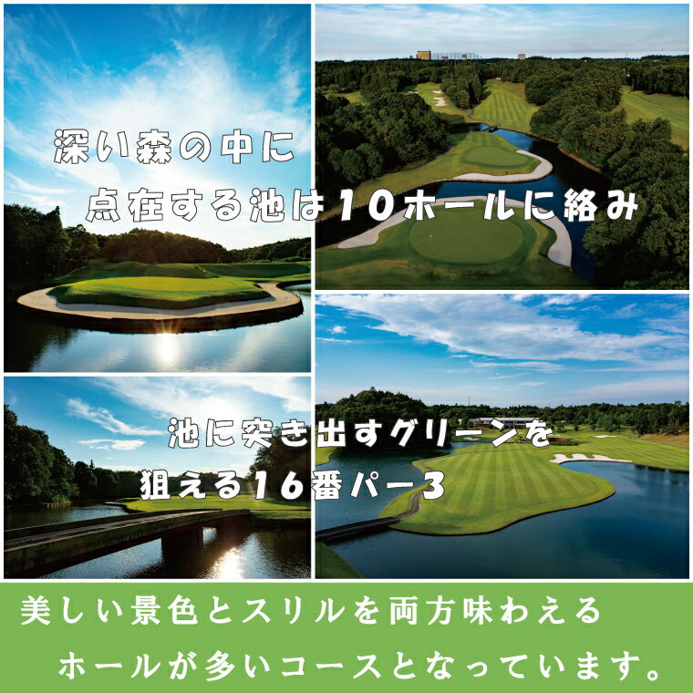 【ふるさと納税】太平洋クラブ大洗シャーウッドコース 利用券 15,000円分 (3,000円×5枚) ゴルフ コース 全日利用可 ゴルフ場 大洗 茨城 プレー券 サムネイル2