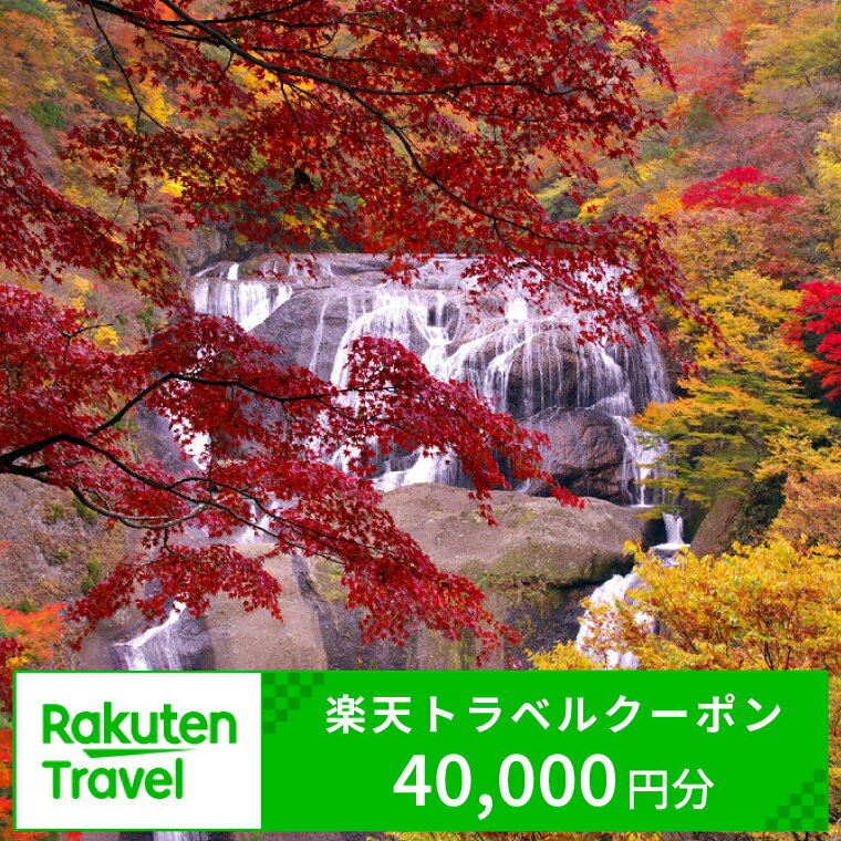 茨城県大子町の対象施設で使える楽天トラベルクーポン 寄付額137,000円　クーポン40,000円分　【チケット】（BA016）
