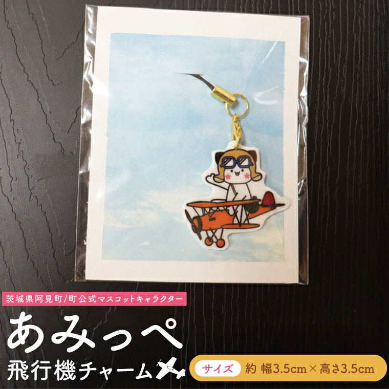 【ふるさと納税】いろどりオリジナルセット(あみっぺ飛行機チャーム、バッグ、焼き芋)｜阿見町 マスコットキャラクター サツマイモ 薩摩芋 さつまいも スイーツ 手作り 茨城県 阿見町（54-05） サムネイル3
