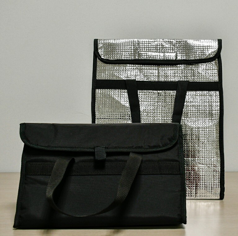 【ふるさと納税】アウトドアやコンビニ買い物に！保冷バック大小サイズセット（各1個） サムネイル2