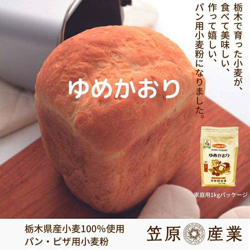 【ふるさと納税】【栃木県産小麦】ゆめかおり1 kg×15個【 強力小麦 パン用強力粉 パン用粉 小麦粉 小麦粉 小麦 パン作り 食パン ホームベーカリー パン材料 パン こむぎこ 麦 粉 ぱん メリケン粉 栃木県 足利市 】 F7Z-292 サムネイル2