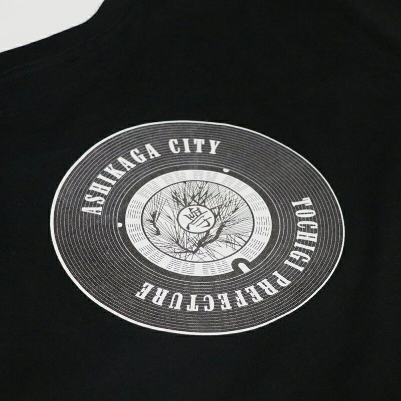 【ふるさと納税】バックプリント 足利市 マンホールTシャツ 黒 XL【Tシャツ レディース メンズ 半袖 半袖Tシャツ シャツ マンホール クルーネック カジュアル 栃木県 足利市 】 F7Z-562 サムネイル2