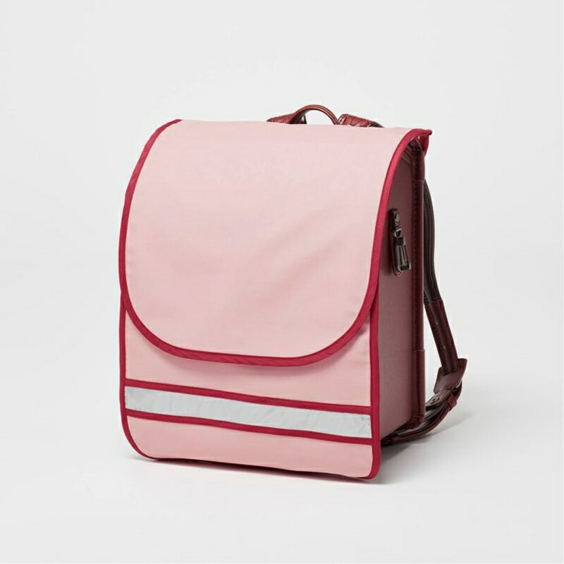 【PETIT PSYCHE】　ランドセルカバー　basic スモーキーピンク×レッドワイン【カバー 防水 雨よけ 進学祝い 入学祝い 入学準備 登校 通学 ランドセル用品 撥水 栃木県 足利市 】 F7Z-575