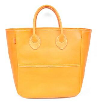 栃木レザー使用｜ソフトな手触り 本革 小さめトートバッグ｜Tote bag 03 M｜キャメル｜minca（全6色）