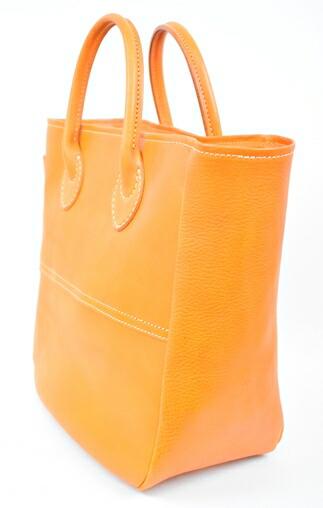 【ふるさと納税】栃木レザー使用｜ソフトな手触り 本革 小さめトートバッグ｜Tote bag 03 M｜キャメル｜minca（全6色） サムネイル2