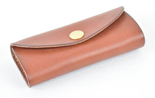 【ふるさと納税】【全7色】栃木レザーキーケース 上質な手触り 本革 牛革/Key　case　02/チョコ/minca　448【雑貨 ファッション 人気 おすすめ 】 サムネイル2