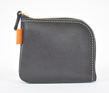 【ふるさと納税】栃木レザー使用｜やわらか本革Lジップミニ財布｜Lzip wallet small 02｜ブラック｜minca（全6色） サムネイル2