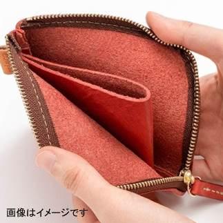【ふるさと納税】栃木レザー使用｜やわらか本革Lジップミニ財布｜Lzip wallet small 02｜ブラック｜minca（全6色） サムネイル3