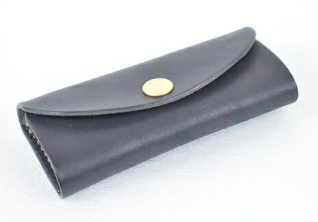 【ふるさと納税】【全7色】栃木レザーキーケース 上質な手触り 本革 牛革/Key　case　02/ブラック/minca　448【雑貨 ファッション 人気 おすすめ 】 サムネイル2