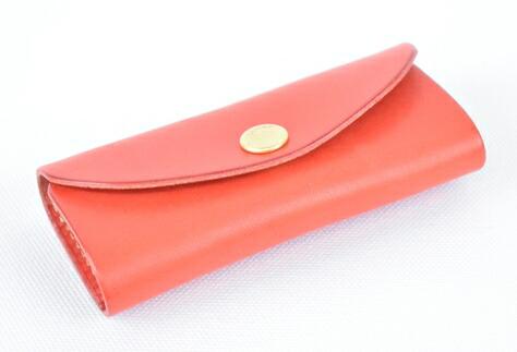 【ふるさと納税】【全7色】栃木レザーキーケース 上質な手触り 本革 牛革/Key　case　02/レッド/minca　448【雑貨 ファッション 人気 おすすめ 】 サムネイル2