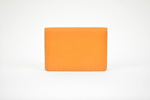 【ふるさと納税】栃木レザー使用｜約30枚収納 本革名刺入れ｜Card holder 01｜キャメル｜minca（全7色） サムネイル2