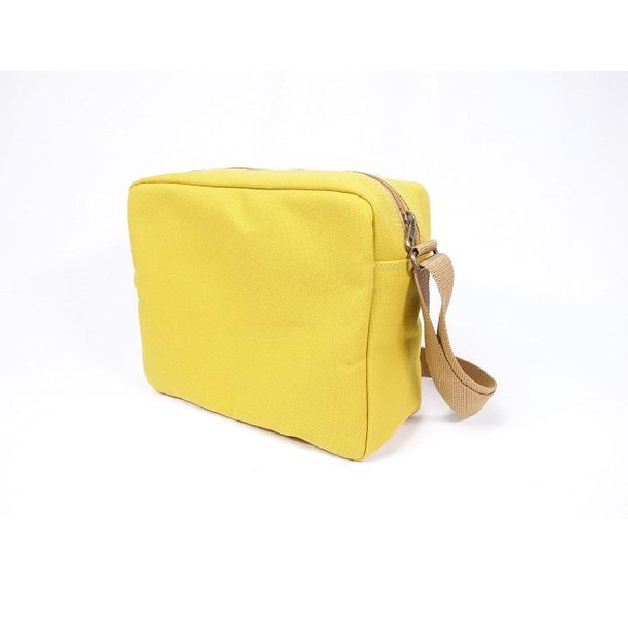 【ふるさと納税】【いちひこ帆布】 BOXショルダー/イエロー【かばん ファッション 人気 おすすめ 】 | かばん 鞄 バッグ ふるさと納税 栃木県 栃木市 特産品 おすすめ サムネイル3
