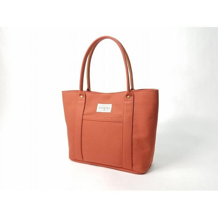 【ふるさと納税】【いちひこ帆布】 ミニトート/レンガ【かばん ファッション 人気 おすすめ 】 サムネイル2