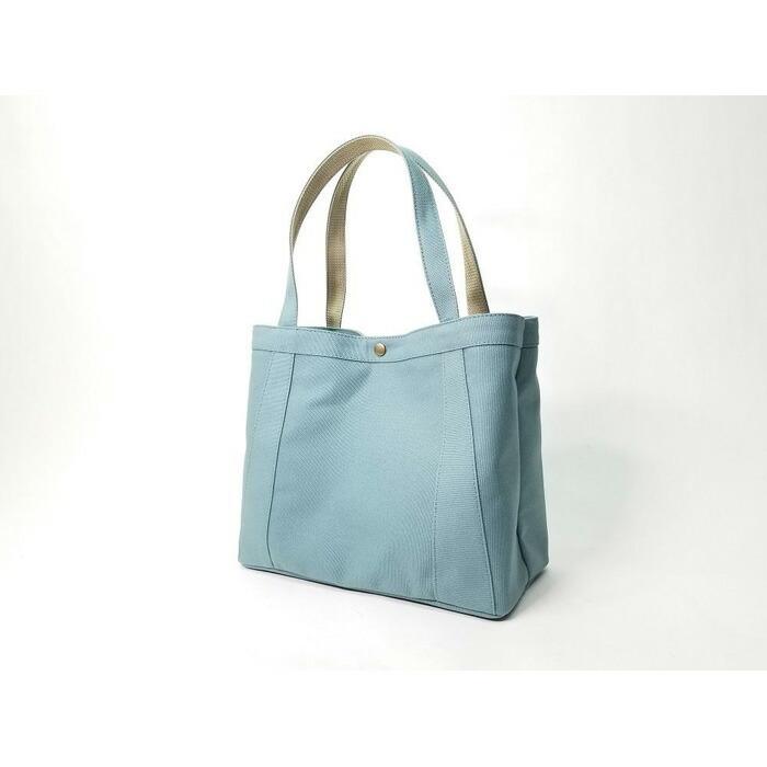 【ふるさと納税】【いちひこ帆布】パーティショントート　水色【かばん ファッション 人気 おすすめ 】 | かばん 鞄 バッグ ふるさと納税 栃木県 栃木市 特産品 おすすめ サムネイル3