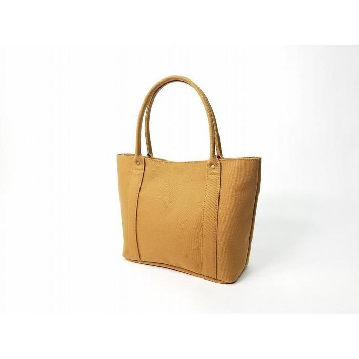 【ふるさと納税】【いちひこ帆布】 ミニトート/キャメル【かばん ファッション 人気 おすすめ 】 サムネイル3