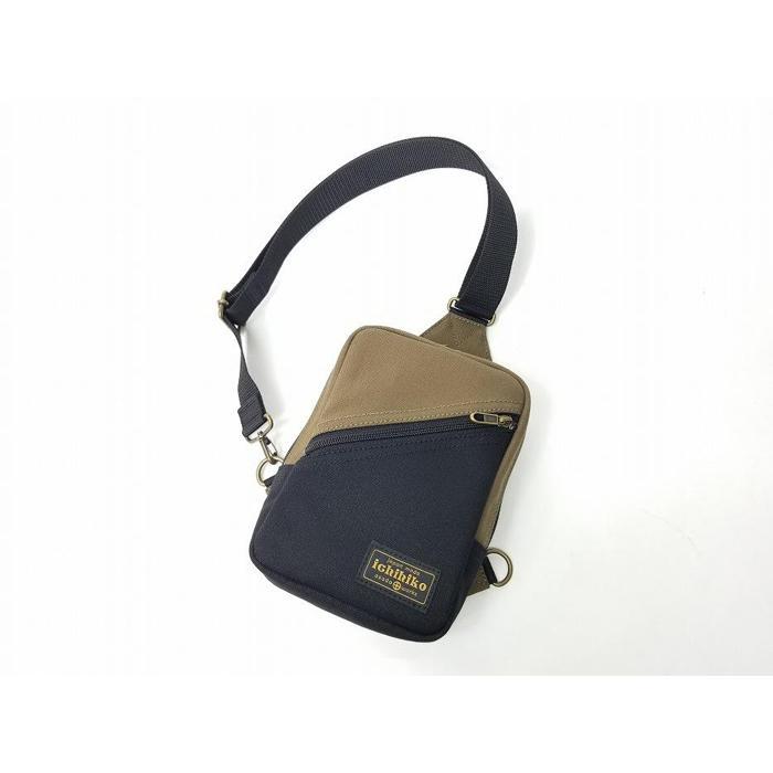 【ふるさと納税】【いちひこ帆布】 ボディバッグ/黒【かばん ファッション 人気 おすすめ 】 サムネイル2