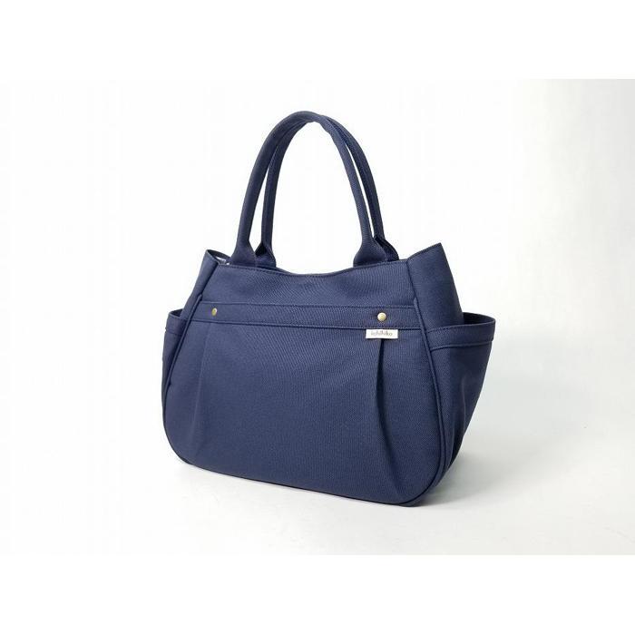 【ふるさと納税】【いちひこ帆布】 マロンバッグ/ネイビー【かばん ファッション 人気 おすすめ 】 サムネイル2